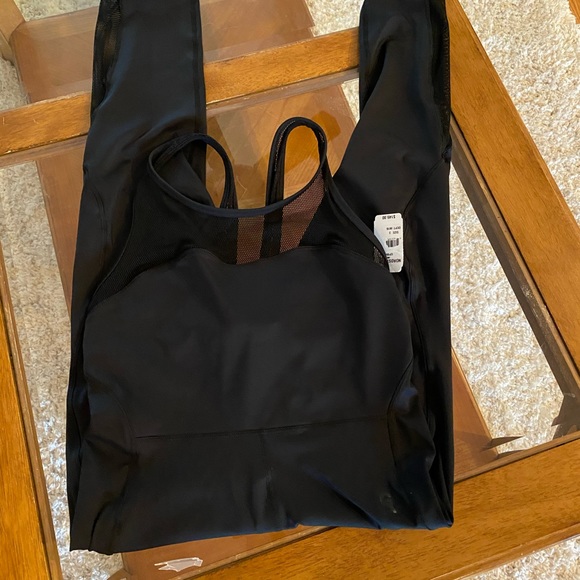 GOOD AMERICAN MIXED MESH TRAINING JUMPSUIT-NWT - Picture 5 of 7